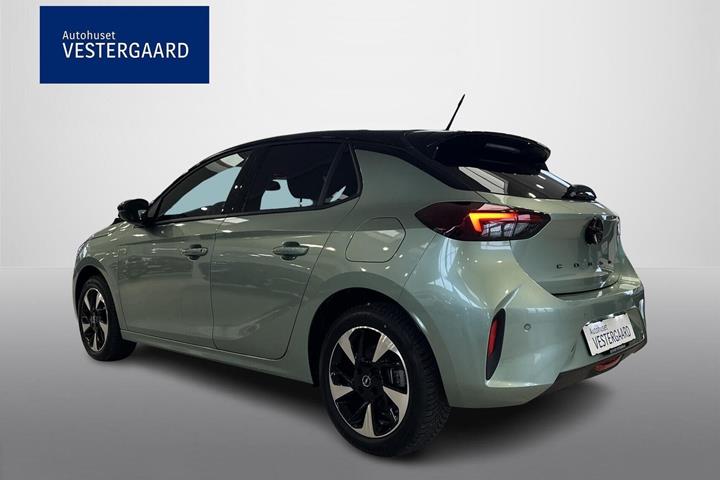 Grøn Opel Corsa-e fra 2026