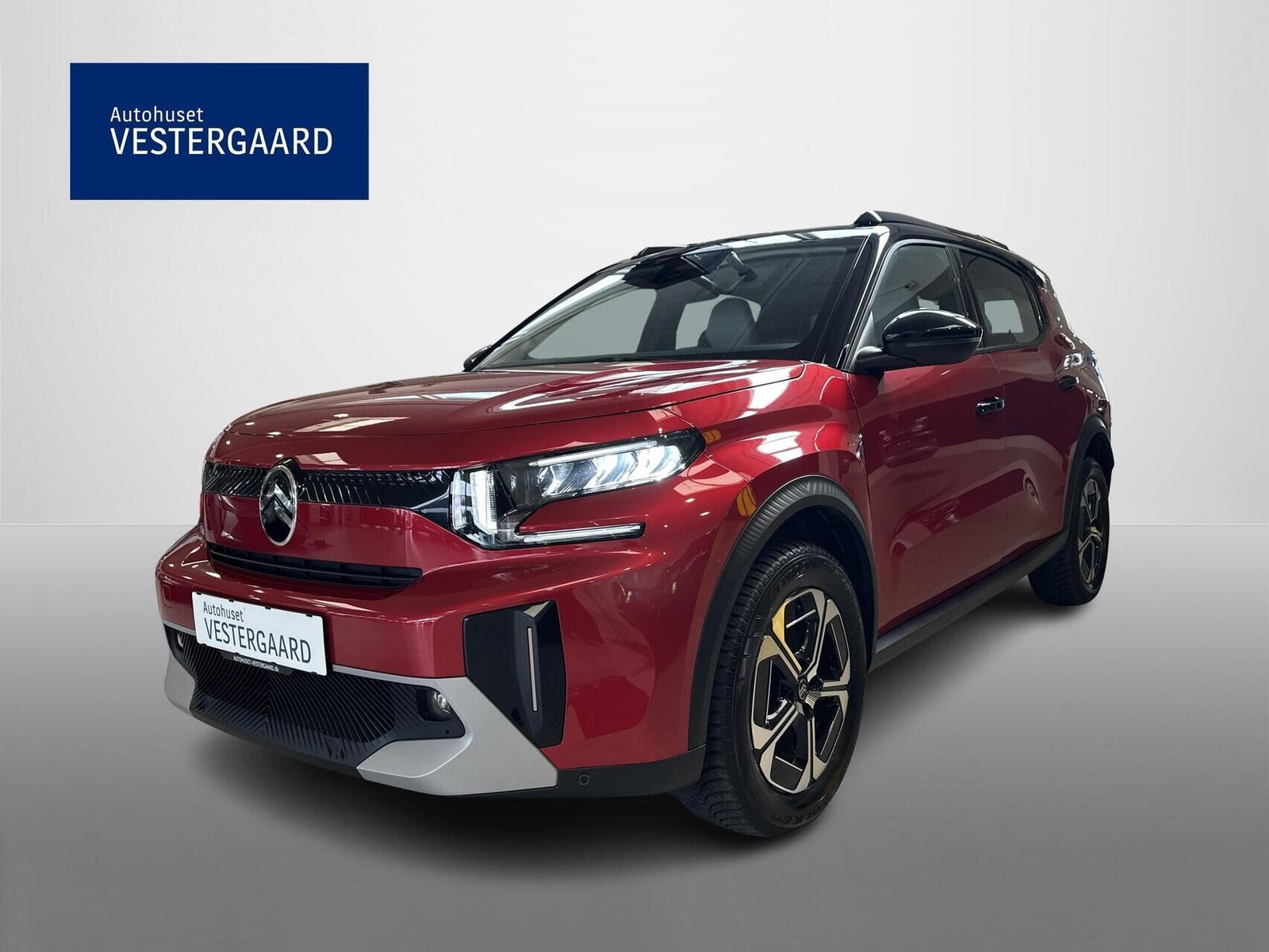 Rød Citroën e-C3 Aircross fra 2025