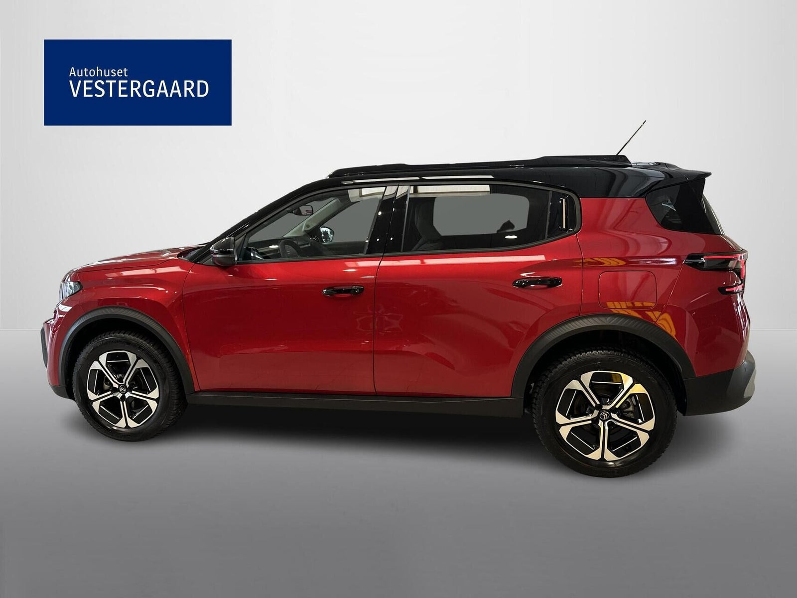 Rød Citroën e-C3 Aircross fra 2025