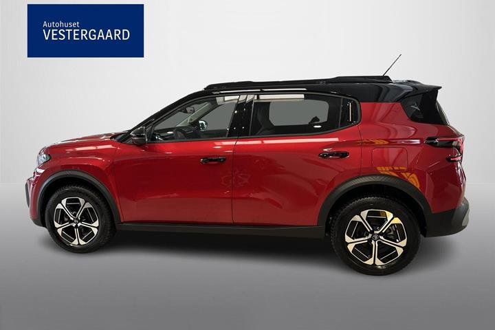 Rød Citroën e-C3 Aircross fra 2025