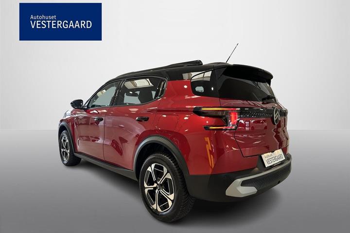Rød Citroën e-C3 Aircross fra 2025