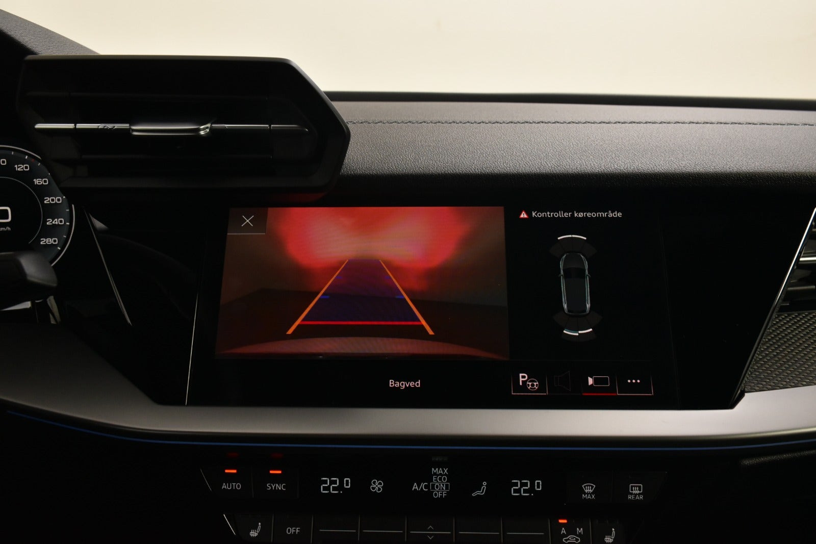 Hvid Audi A3 fra 2021
