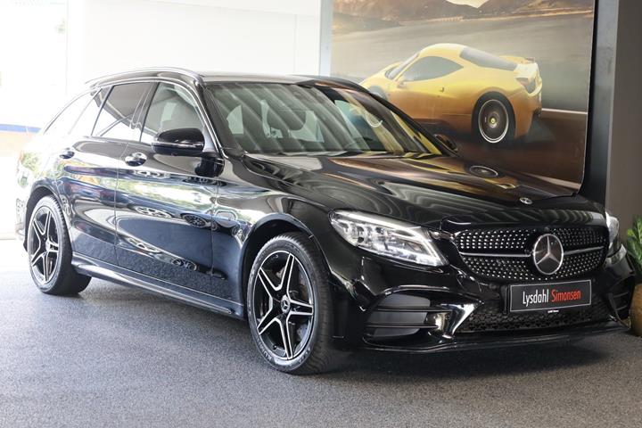 Sort Mercedes C300 e fra 2020
