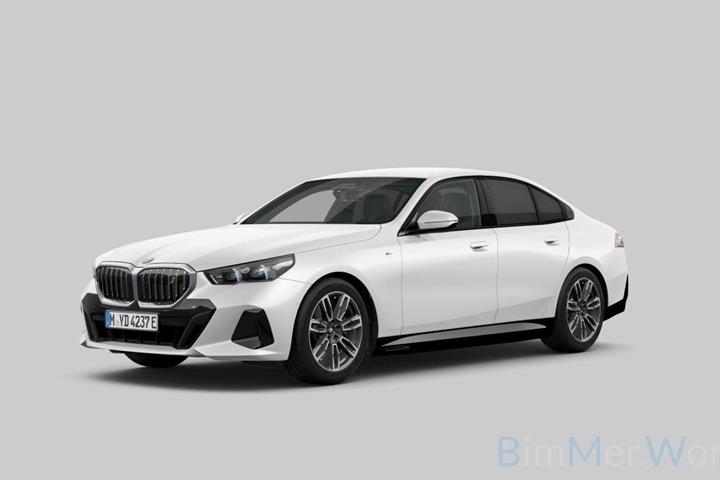 Hvid BMW i5 fra 2025