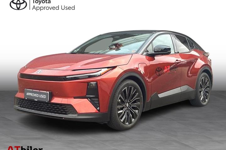 Blå Toyota Toyota C-HR+ fra 2026