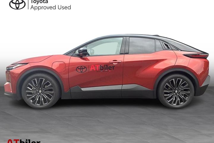 Blå Toyota Toyota C-HR+ fra 2026