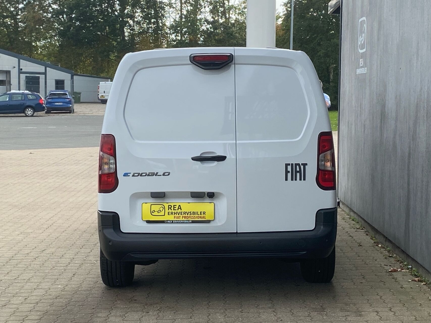 Hvid Fiat E-Doblò fra 2026