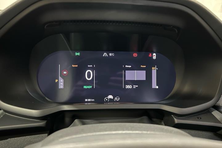 Grå Polestar 2 fra 2023