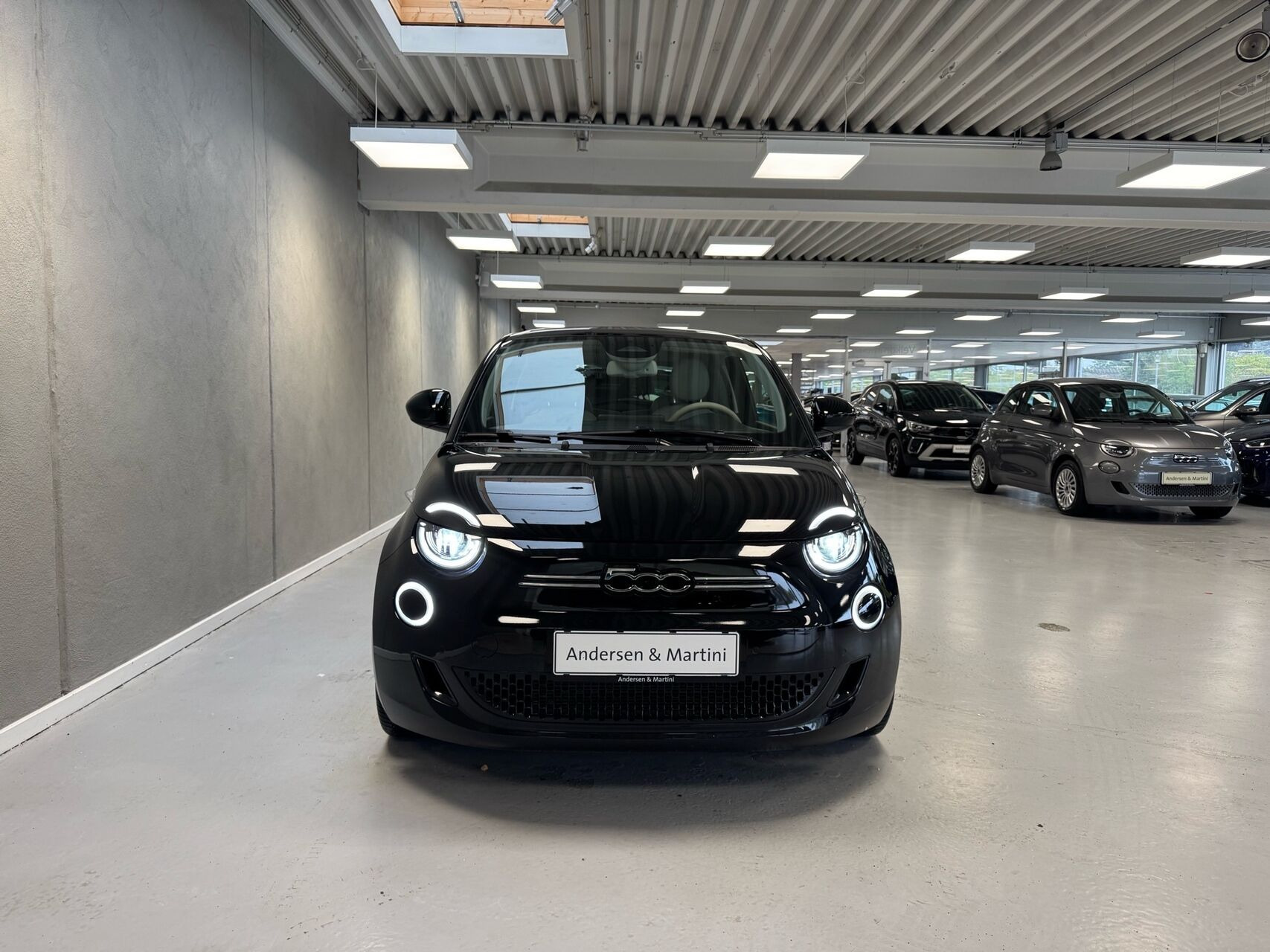 Sort Fiat 500e fra 2023
