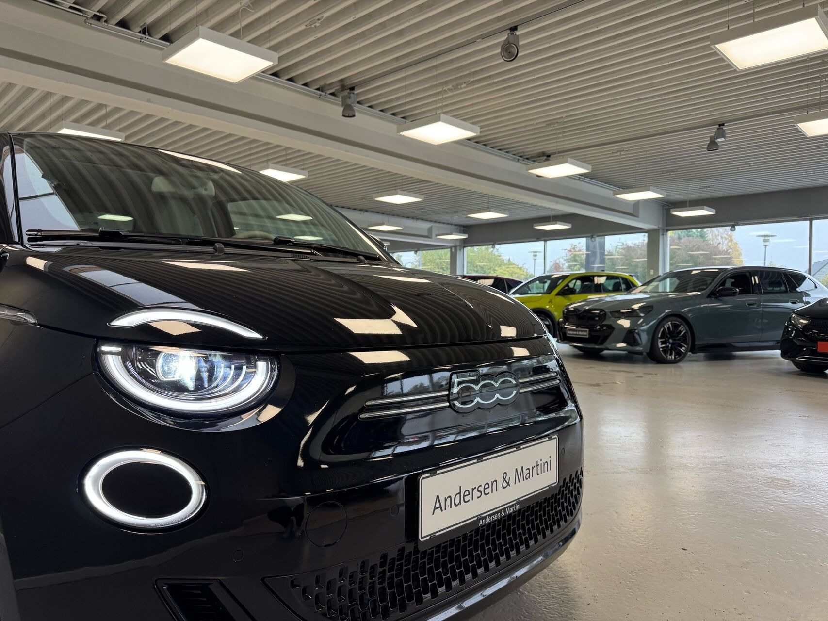 Sort Fiat 500e fra 2023