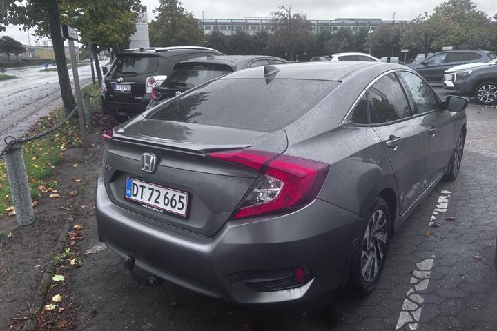Sort Honda Civic fra 2021