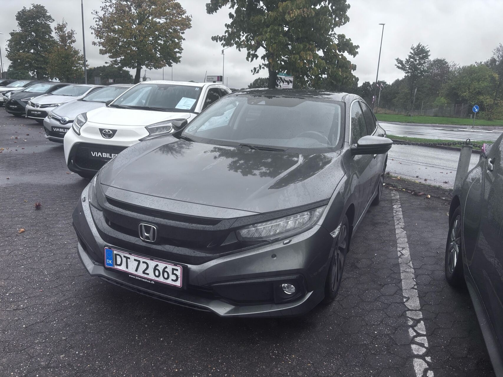 Sort Honda Civic fra 2021