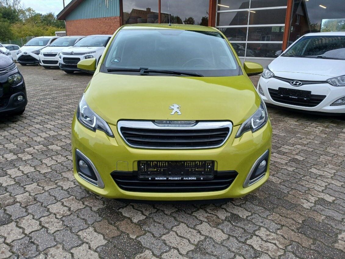 Grøn Peugeot 108 fra 2019