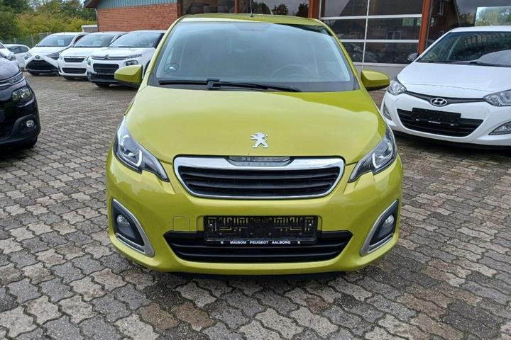 Grøn Peugeot 108 fra 2019