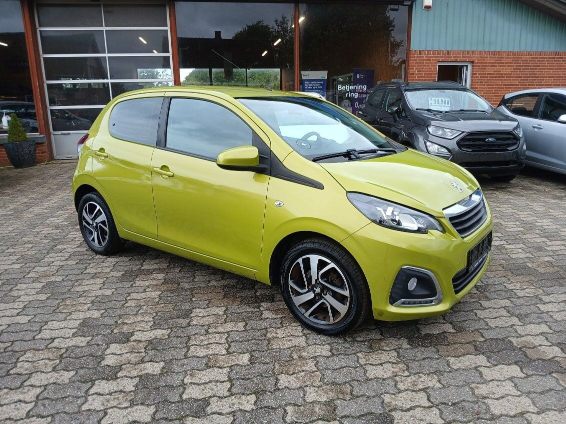 Grøn Peugeot 108 fra 2019