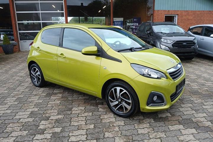 Grøn Peugeot 108 fra 2019