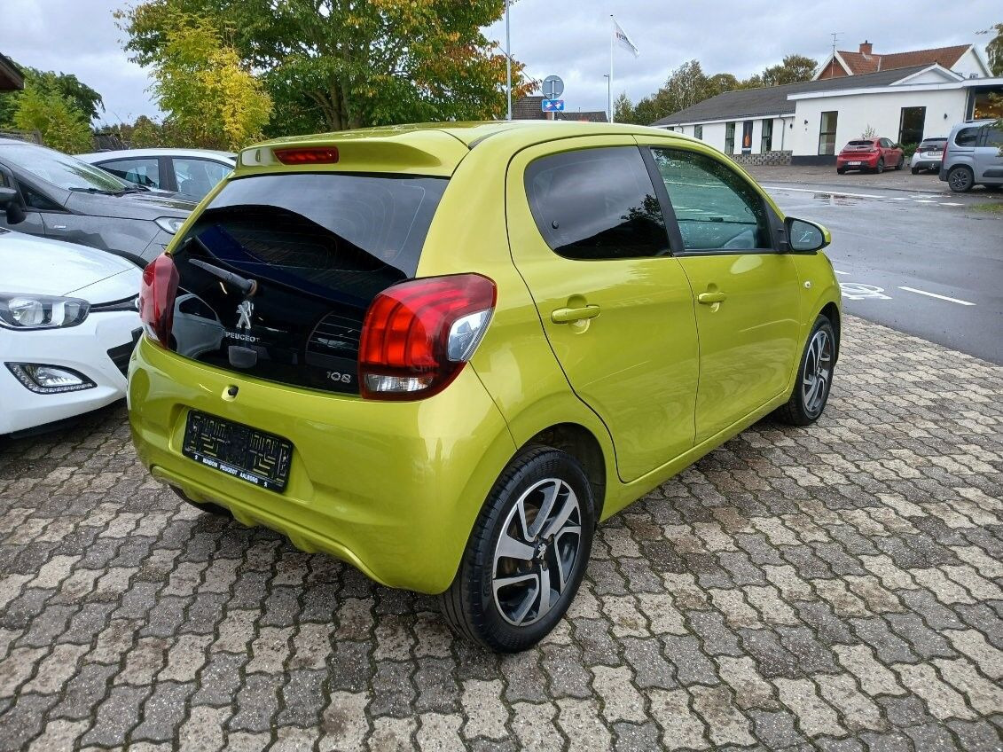 Grøn Peugeot 108 fra 2019