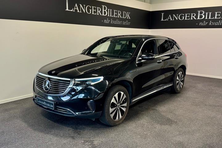 Sort Mercedes EQC400 fra 2020