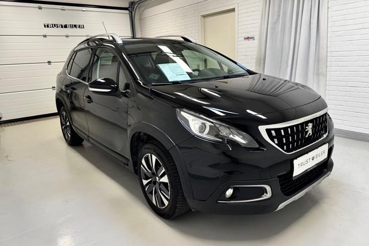 Sort Peugeot 2008 fra 2017