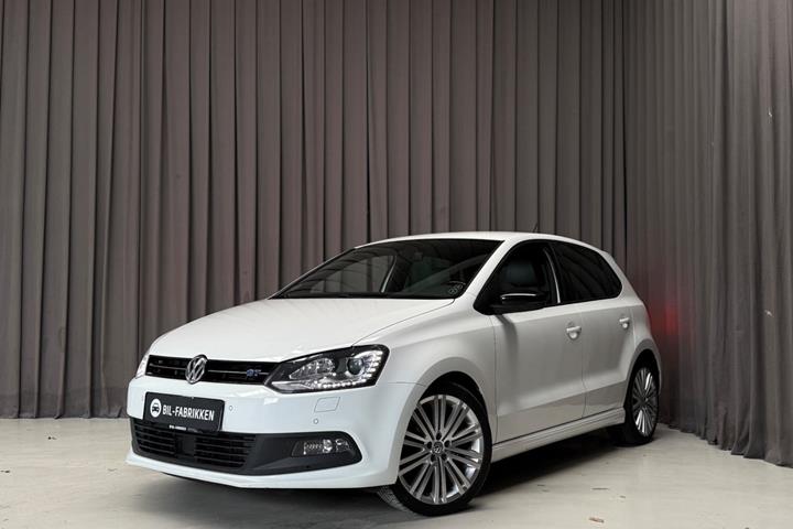 Hvid VW Polo fra 2017