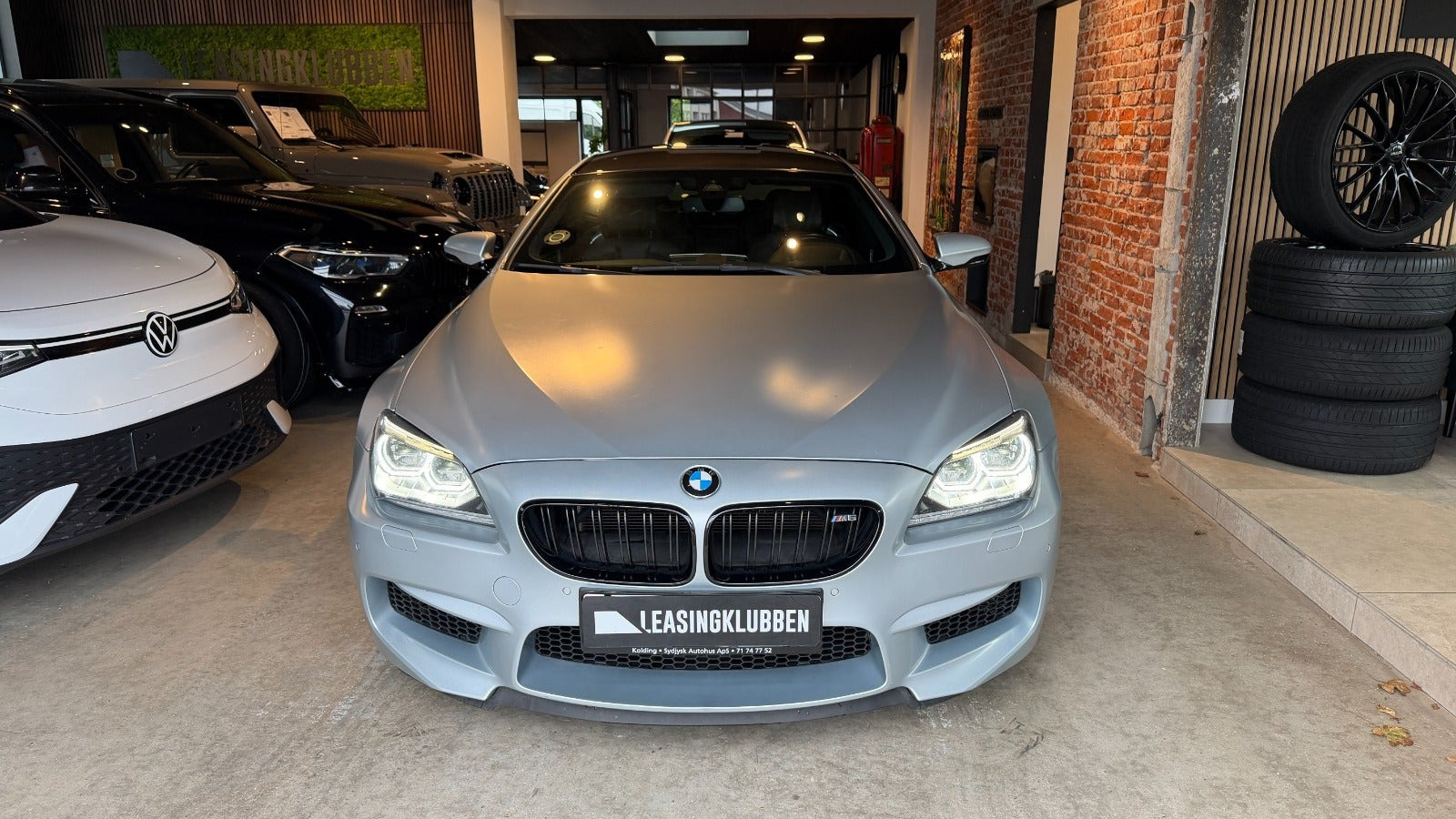 Sort BMW M6 fra 2014