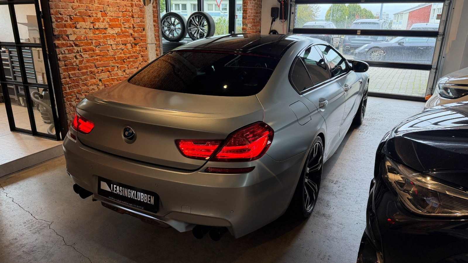 Sort BMW M6 fra 2014