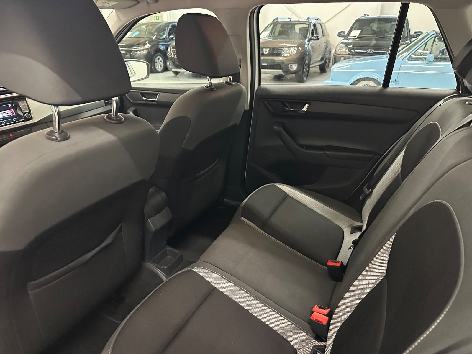 Hvid Skoda Fabia fra 2017