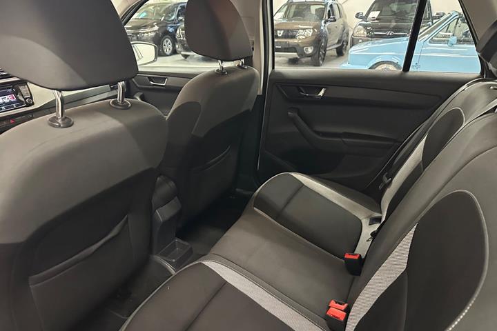 Hvid Skoda Fabia fra 2017