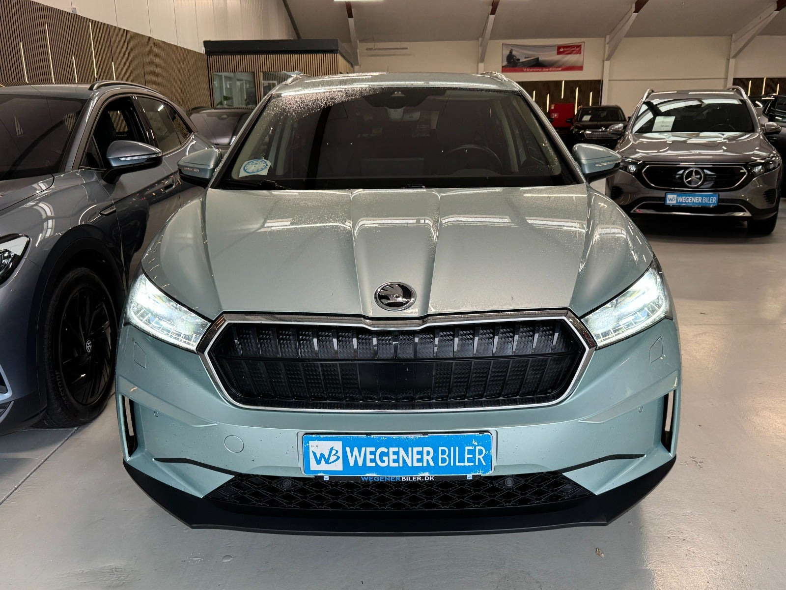 Sølv Skoda Enyaq fra 2021