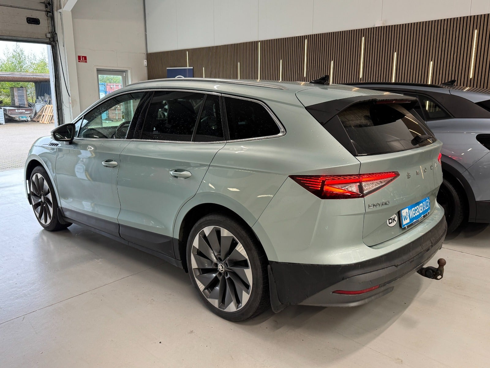 Sølv Skoda Enyaq fra 2021