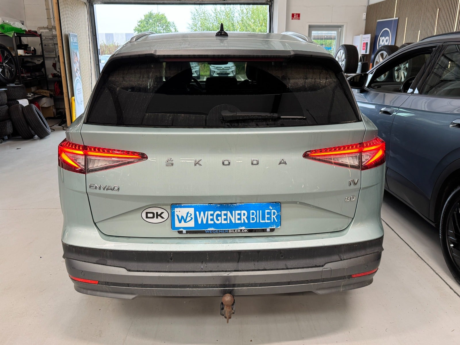 Sølv Skoda Enyaq fra 2021