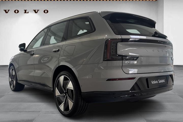 Grå Volvo EX90 fra 2025