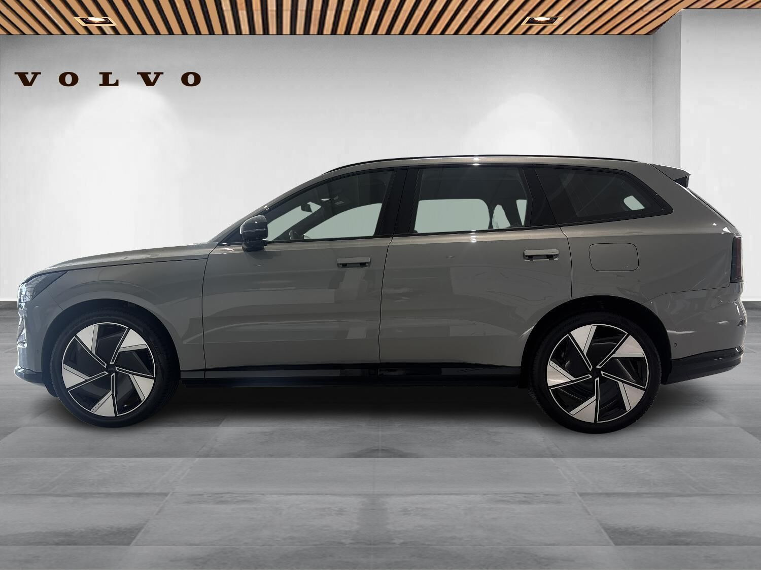 Grå Volvo EX90 fra 2025