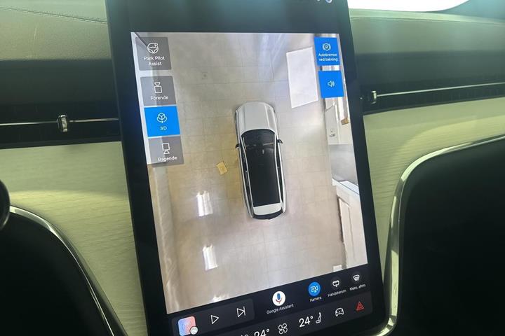 Grå Volvo EX90 fra 2025