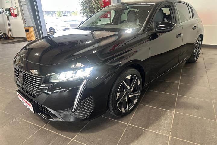 Sort Peugeot 308 fra 2024