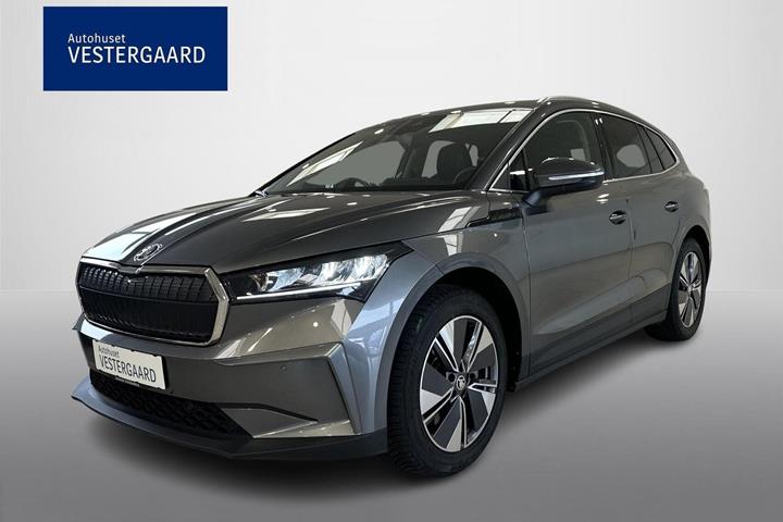 Grå Skoda Enyaq fra 2025