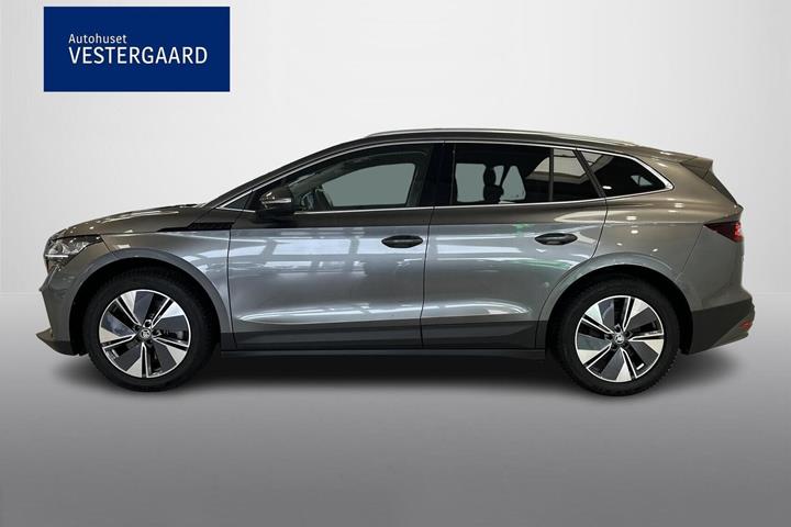 Grå Skoda Enyaq fra 2025