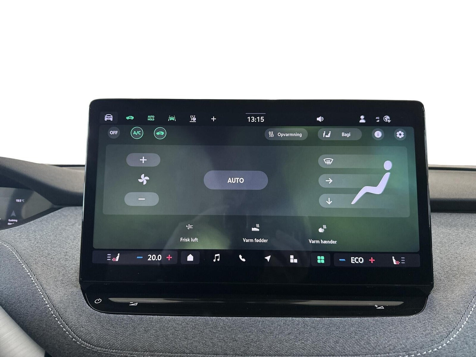 Grå Skoda Enyaq fra 2025