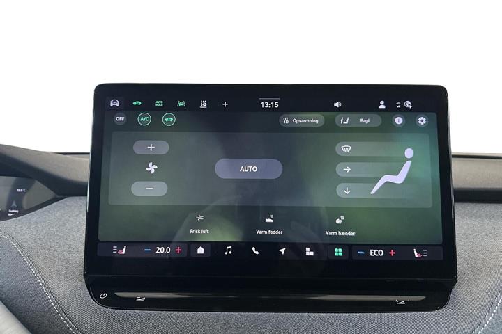 Grå Skoda Enyaq fra 2025