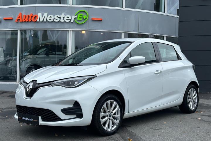 Hvid Renault Zoe fra 2020