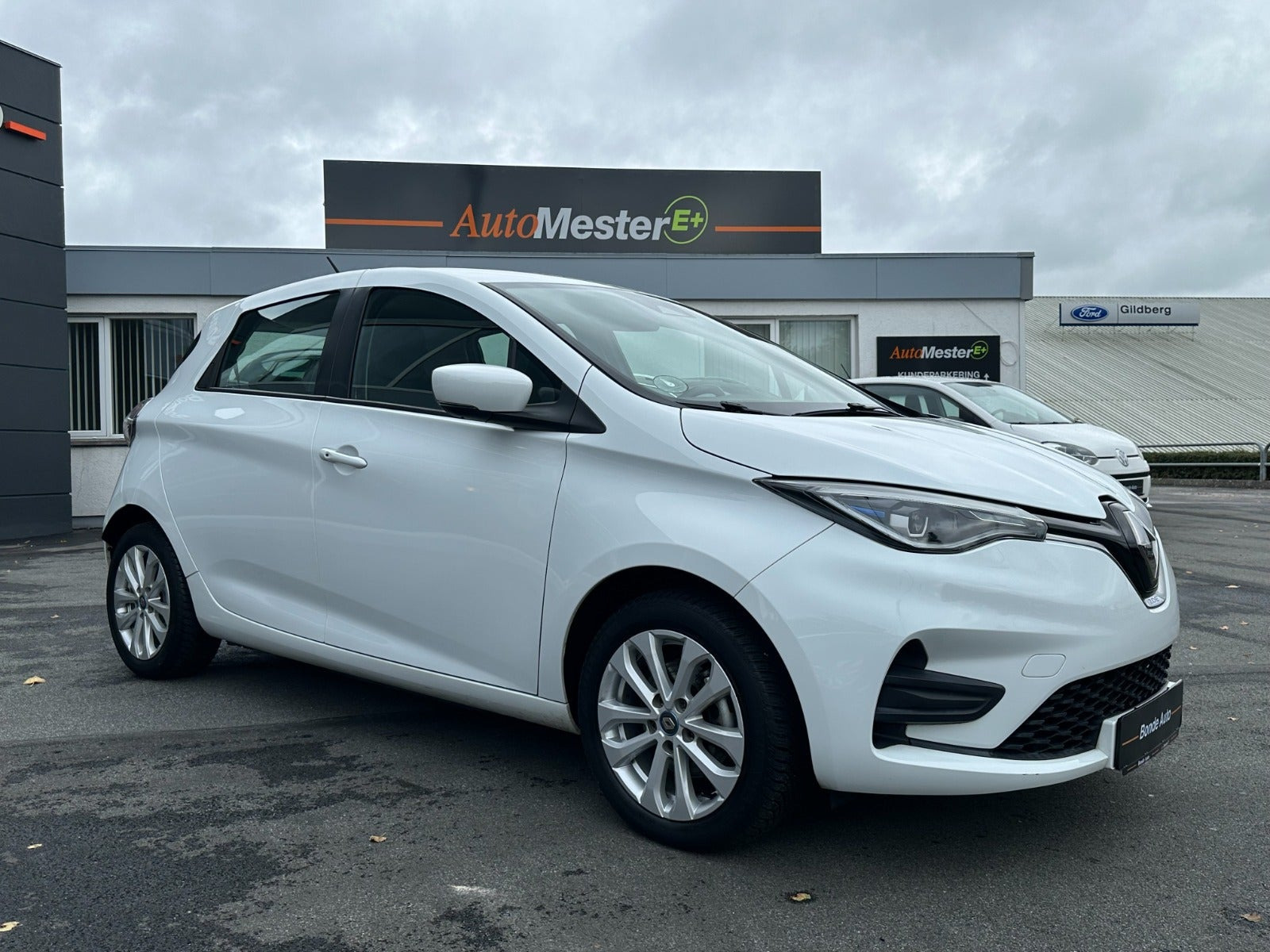 Hvid Renault Zoe fra 2020