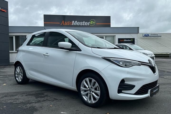 Hvid Renault Zoe fra 2020