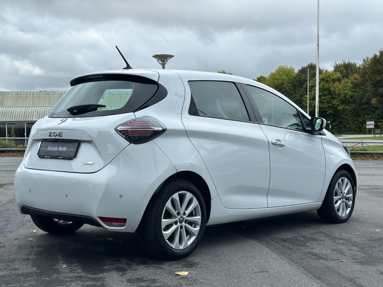 Hvid Renault Zoe fra 2020