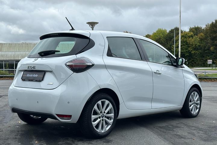 Hvid Renault Zoe fra 2020
