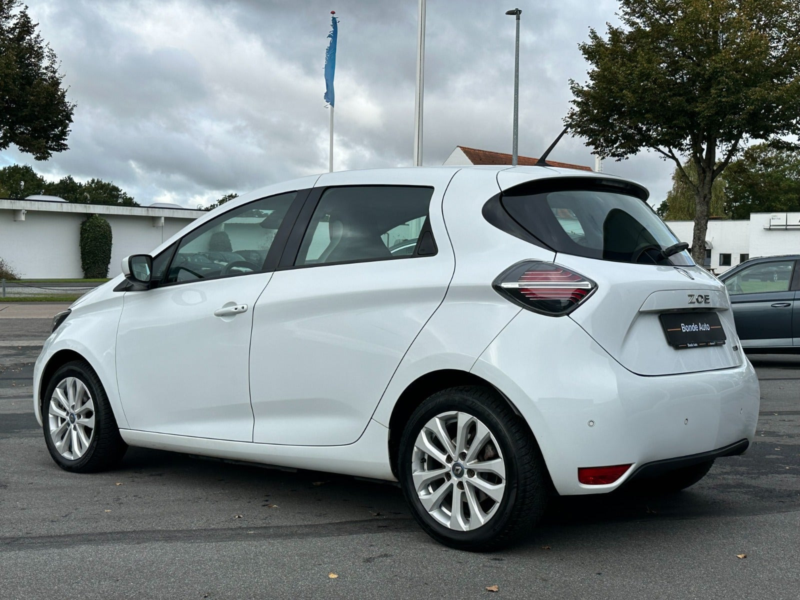 Hvid Renault Zoe fra 2020