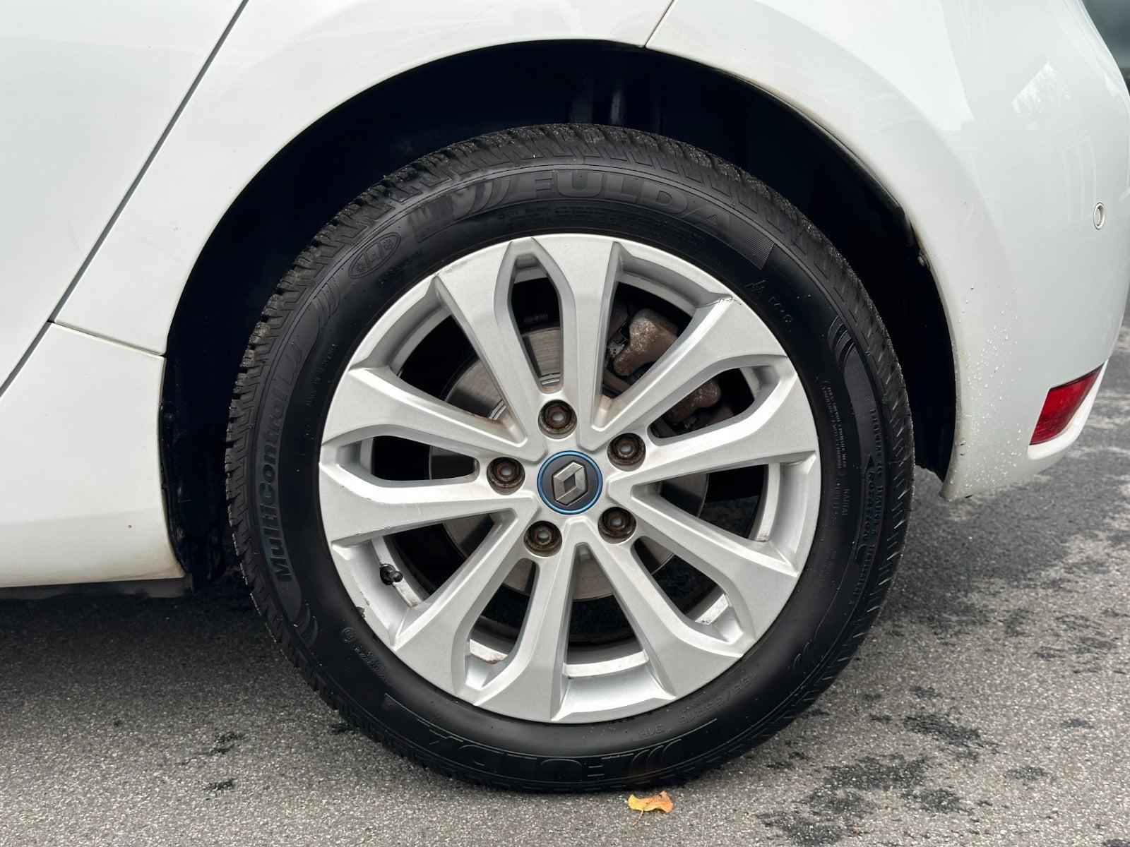 Hvid Renault Zoe fra 2020