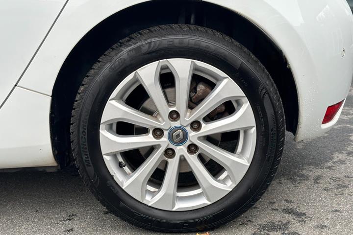 Hvid Renault Zoe fra 2020