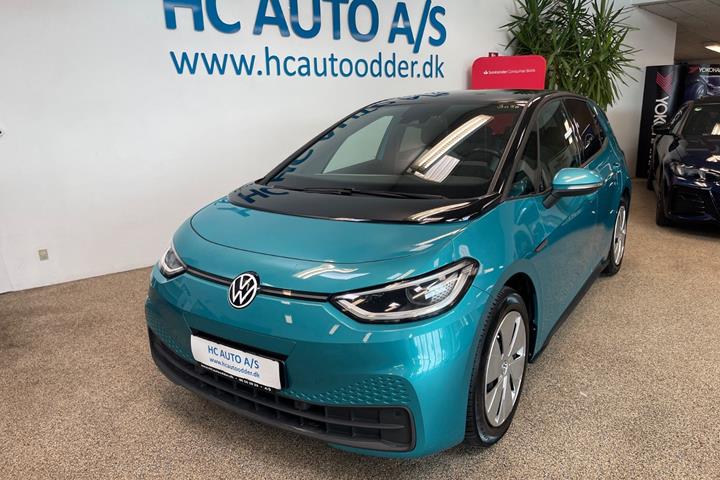 Turquoise VW ID.3 fra 2021