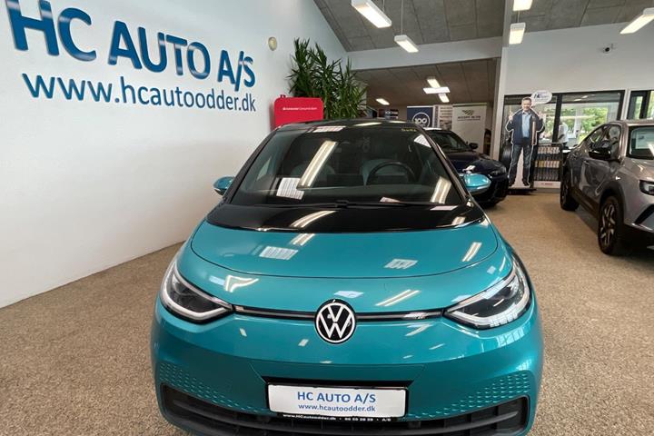 Turquoise VW ID.3 fra 2021
