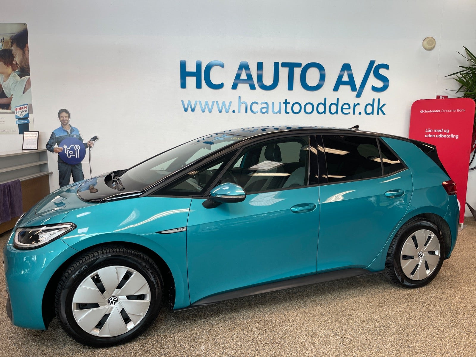 Turquoise VW ID.3 fra 2021